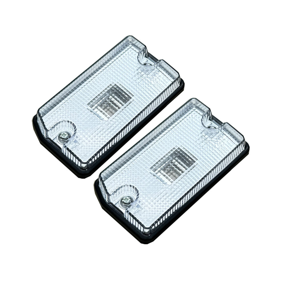 Clear/Crystal Turn Signal Side Marker Indicator to Suit Landcruiser 70 Series