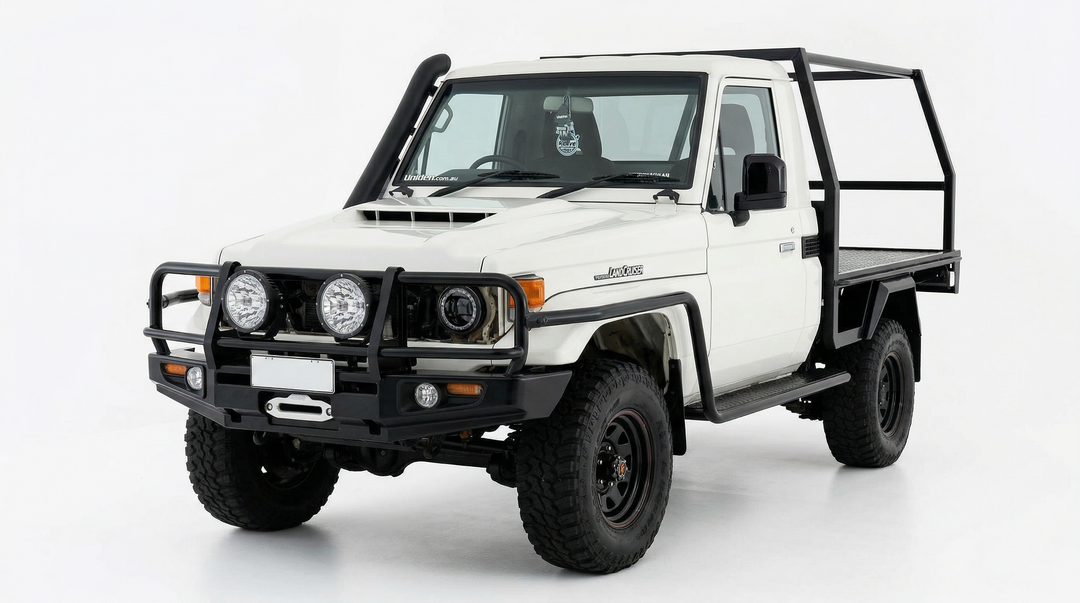 Aftermarket Bonnet to Suit Toyota Landcruiser 70 and 75 Series With DPF Scoop