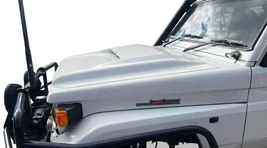 Aftermarket Bonnet to Suit Toyota Landcruiser 70 and 75 Series With DPF Scoop