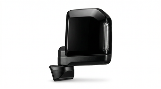 Upgrade Black Side Mirrors for Toyota Landcruiser 70 76 Series and 60 Series Power Mirror/Fold/Indicators