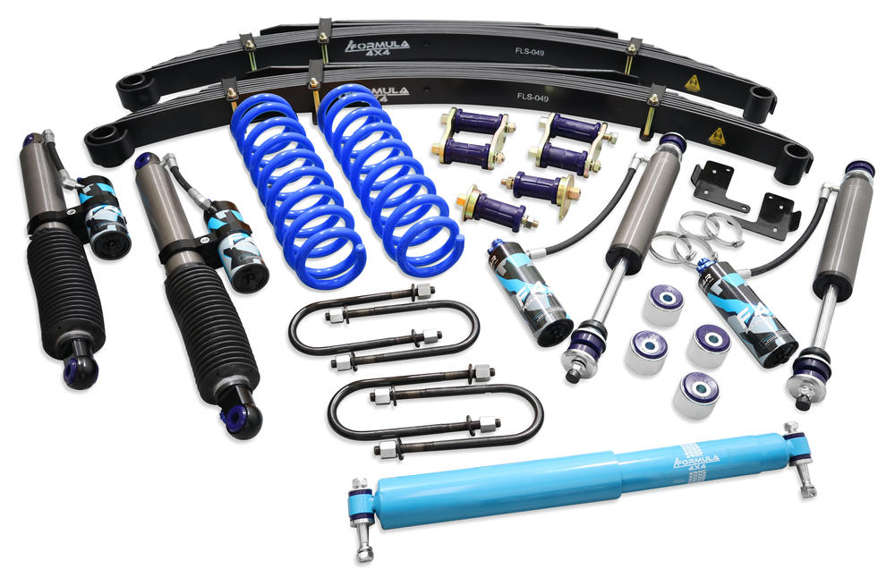 2 Inch 50mm Adjustable F4R Formula 4x4 Adjustable Lift Kit to suit Toyota LandCruiser 78 & 79 Series 2007-on 3