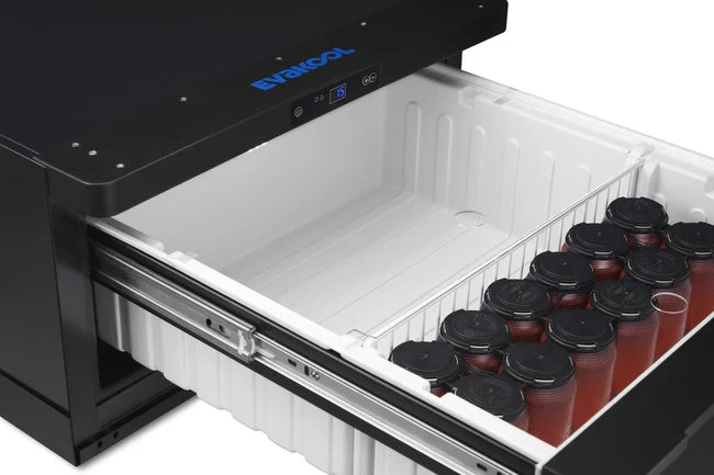 40L Platinum Drawer Fridge Freezer2