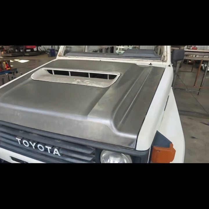 70 75 Series Toyota Landcruiser Bonnet with DPF Scoop