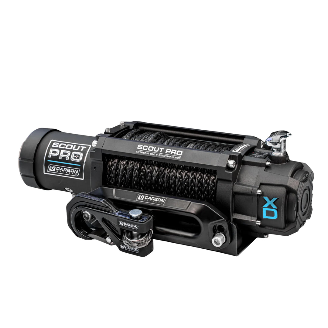 Carbon Offroad Scout Pro Winch 15000lb 15K CW-XD15V3WO 2