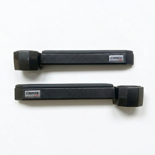 Aftermarket Carbon Magnetic Arm Rest Cupholder Set Suitable for Landcruiser 70 Series