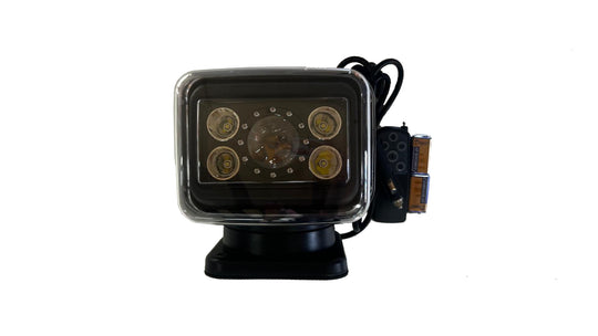 Epic 12 Volt Remote 360 Degree Led Search Light/Spotlight Magnetic Mount..