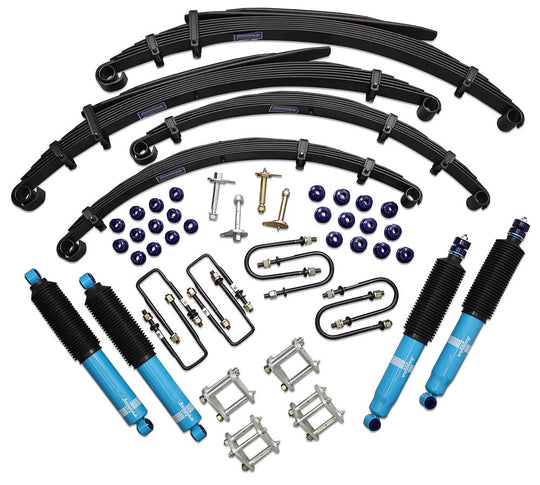 Fulcrum 2 Inch 50mm Formula 4x4 Big Bore Lift Kit to suit Toyota LandCruiser 75 Series from 1984 to 1999 1