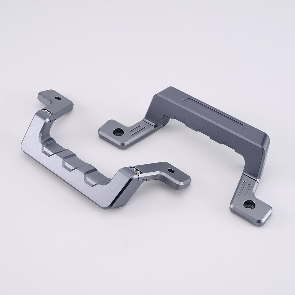 Grey Aluminium Grab Handle for 70 Series Landcruiser Single Cab