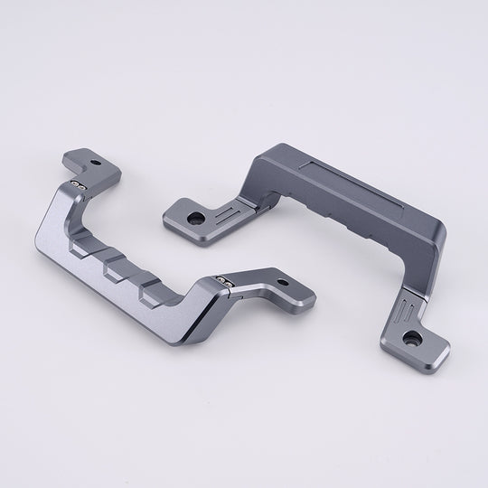 Grey Aluminium Grab Handle for 70 Series Landcruiser Single Cab