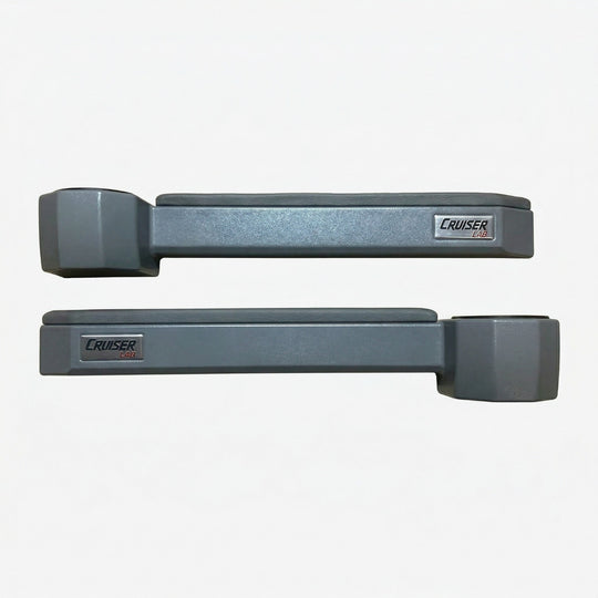 Aftermarket Grey Magnetic Arm Rest Cupholder Set Suitable for 70 Series Landcruiser