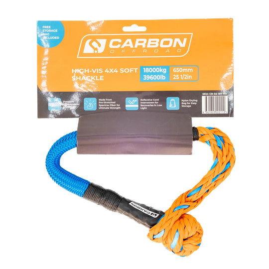 High-Vis 4x4 Soft Shackle CR-SS-18T-HV 4