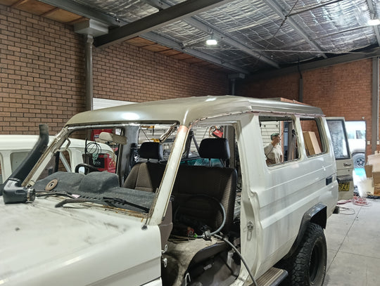 Aftermarket Roof Skin for Toyota Landcruiser 70/78 Series Troop Carrier