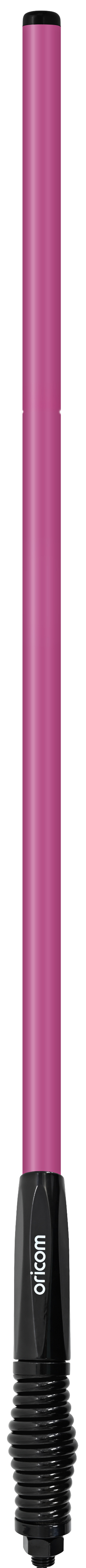 Oricom 6.5dBi Pink UHF CB Antenna with Detachable Pole 1140mm ANU806PNK 1