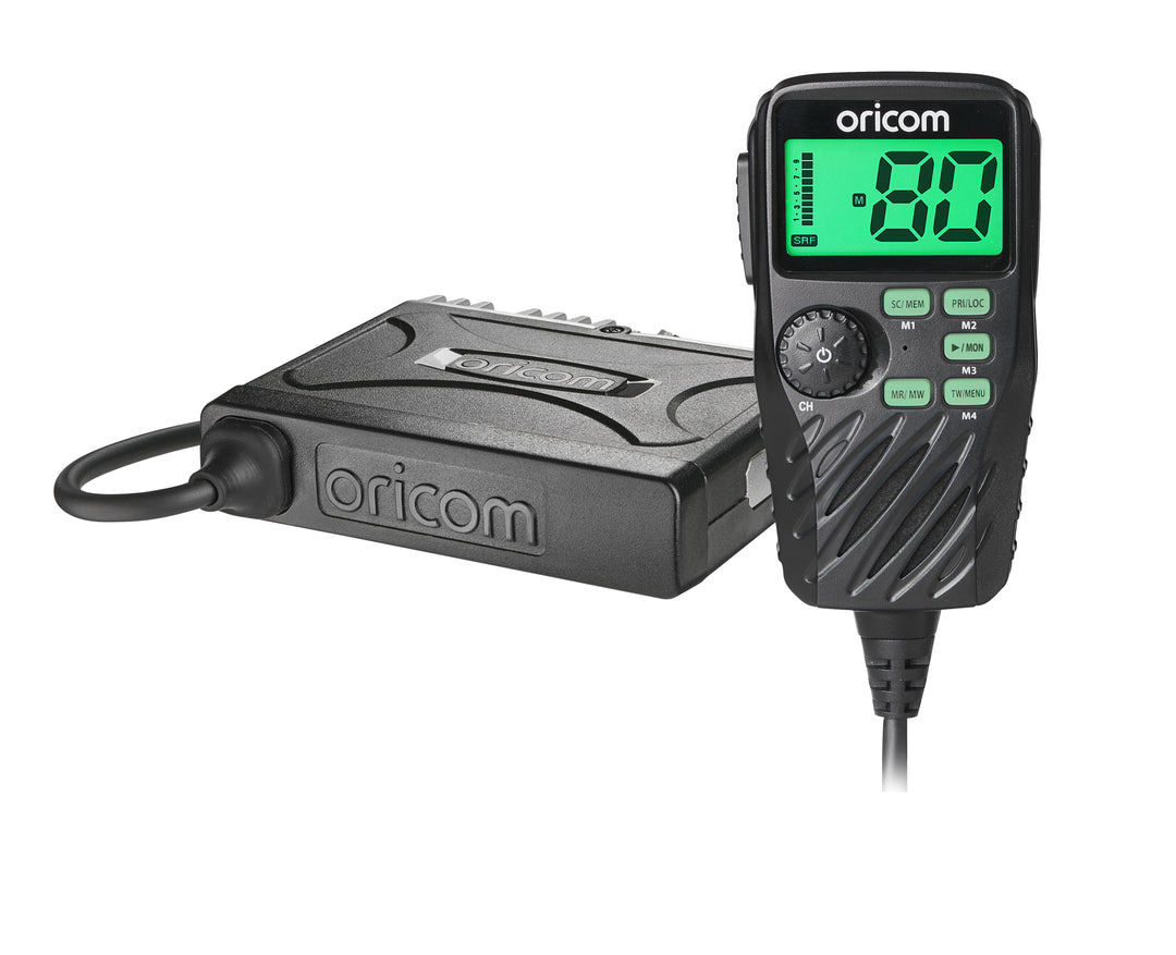 Oricom UHF390R 5 Watt UHF CB Radio with Controller Speaker Microphone