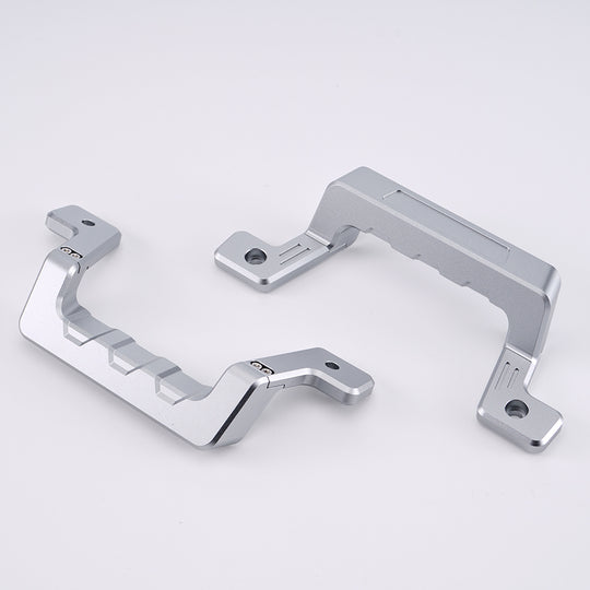 Silver Aluminium Grab Handle for 70 Series Landcruiser Single Cab