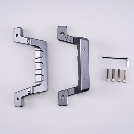 Silver Aluminium Grab Handle for 70 Series Landcruiser Single Cab