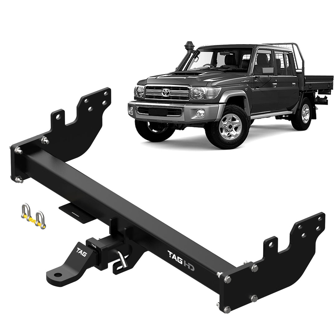 TAG Heavy Duty Towbar EFS  to suit Toyota LandCruiser 79 Series (Single/double cab) (08/12-on)