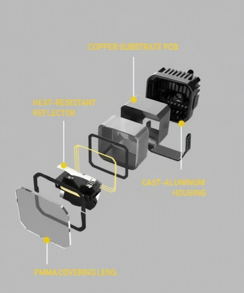 TRACK AUTO 3" LED Work Light 2