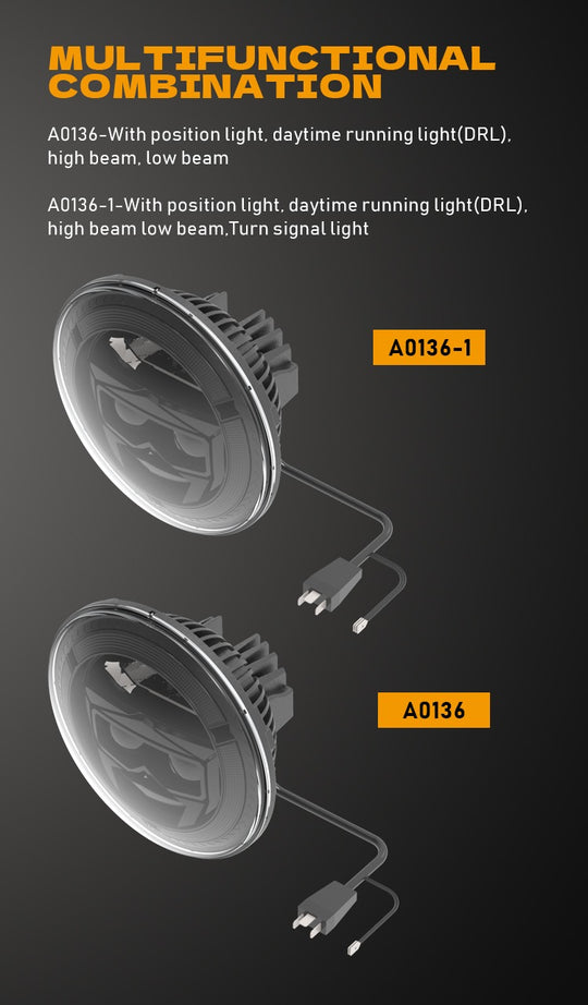 TRACK AUTO 7" LED Head Light 3