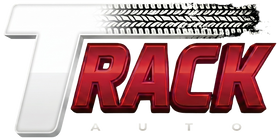 Logo of T-Rack Auto with a white background