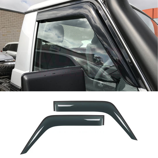 70 Series Landcruiser Single Cab and Troopcarrier Weather Shields